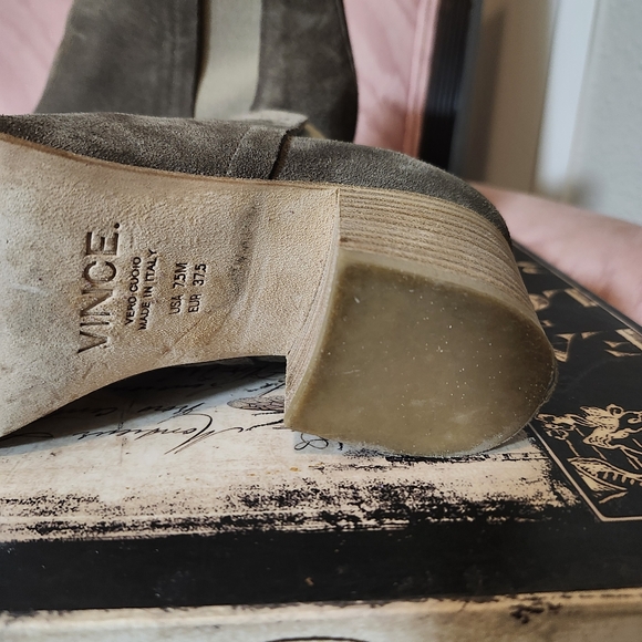 Vince Hallie In Limestone Grey Size 7.5 - Picture 4 of 8